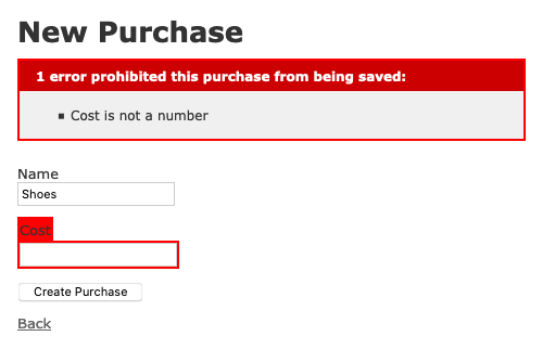 cost is not a number