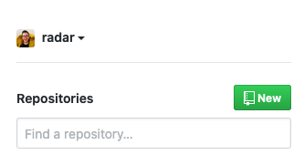 create new repo